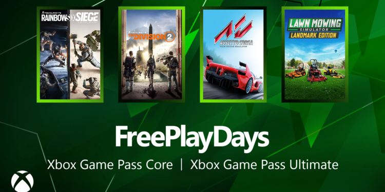 Loose Play Days – Rainbow Six Siege, The Department 2, Assetto Corsa and Garden Mowing Simulator