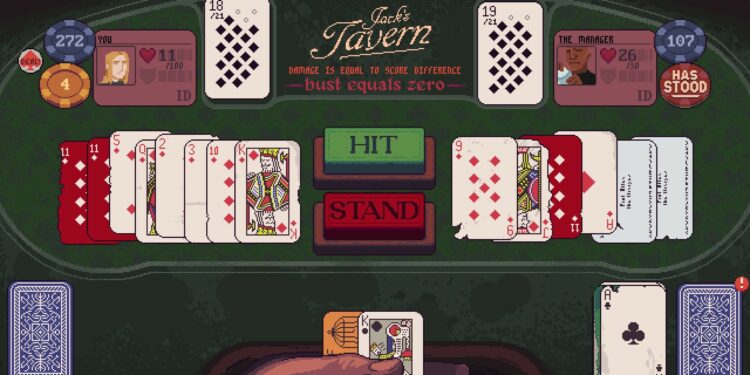 Dungeons & Degenerate Gamblers is at the playing cards