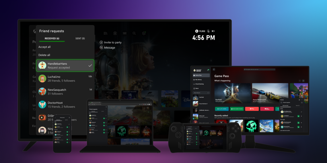 New Xbox Pals and Fans Enjoy