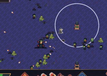 Check out the demo for top-down undead slayer Moon Watch, through which time is motion and motion is garlic grenades