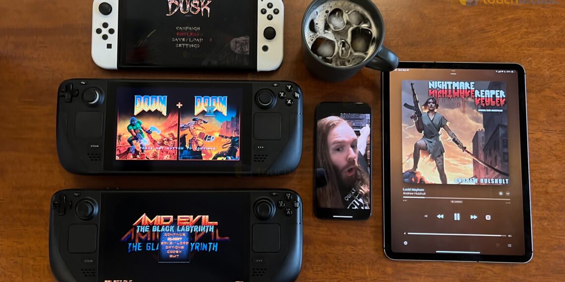 DOOM IDKFA, Blood Swamps, DUSK, Iron Lung, AMID EVIL, Tune, Guitars, Chilly Brew Espresso, and Extra – TouchArcade