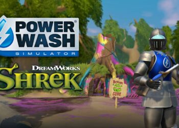 A Guided Excursion of Duloc from the Shrek Particular Pack for PowerWash Simulator