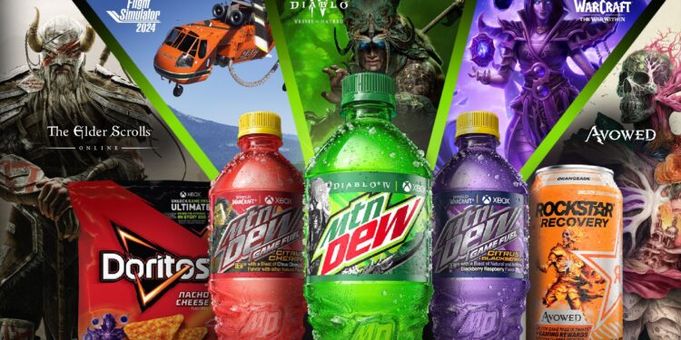 Mountain Dew, Doritos, and Rockstar Power Drink Are Giving Away Epic Gaming Rewards