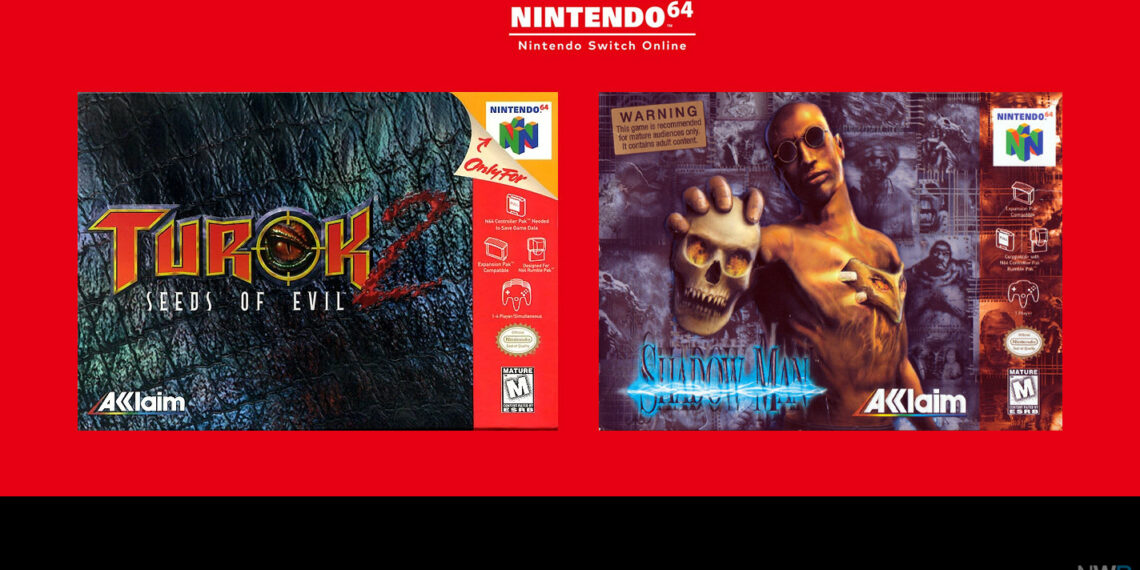 N64 Mature Library Alternatives Up Two Acclaim-Printed First Particular person Shooters – Information