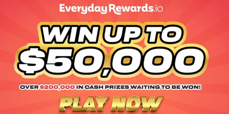 Get a Likelihood to Win $50,000 In an instant with the EverydayRewards.io Scratchie Sport Sweepstakes