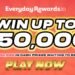 Get a Likelihood to Win $50,000 In an instant with the EverydayRewards.io Scratchie Sport Sweepstakes