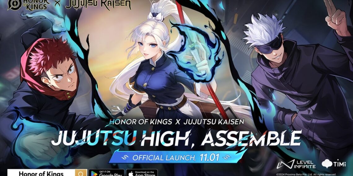 Honor of Kings x Jujutsu Kaisen Collab Drops These days!