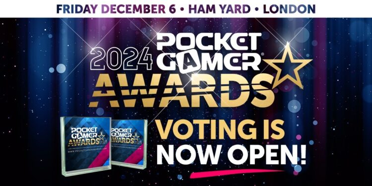 Balloting now open for the Pocket Gamer Awards 2024