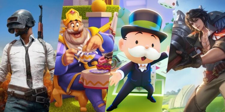 The highest grossing cellular video games of 2024