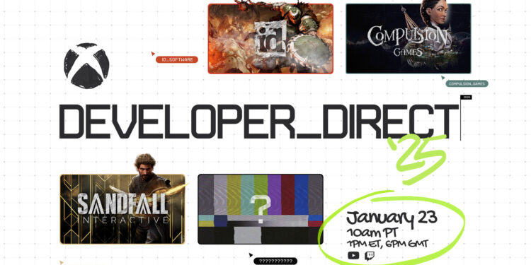 Developer_Direct Returns on January 23 – A Birthday party of What is Coming for Xbox Gamers