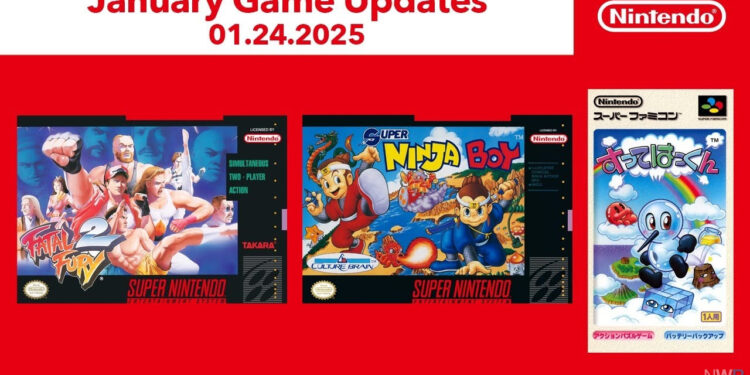 3 Extra Titles Added To The Tremendous Nintendo Transfer On-line Library Together with First Birthday party Import – Information