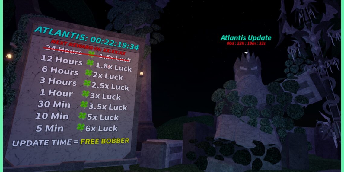 Fisch Atlantis Replace Countdown – Hype Timer Rewards With Time Zones! – Gamezebo