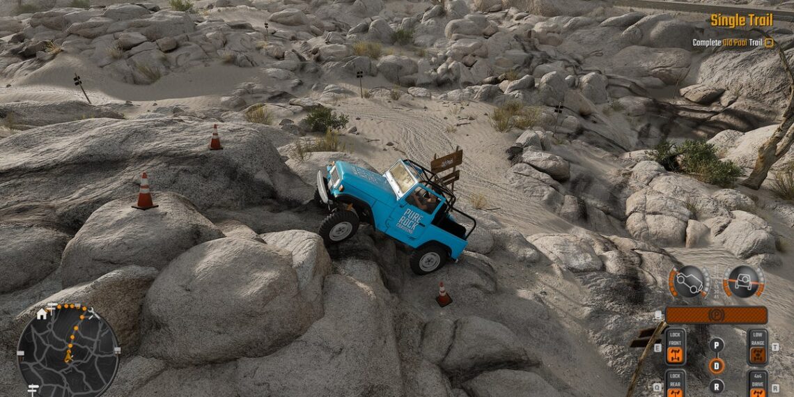 Natural Rock Crawling looks as if a knockabout MudRunner with out the dust