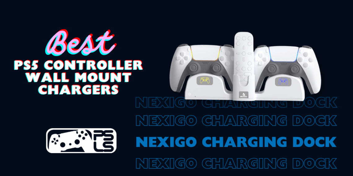 Highest Wall-mount PS5 Controller Chargers