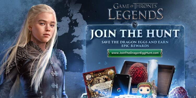 Zynga’s Recreation of Thrones: Legends is taking a Google Maps-powered twist with Dragon Egg Hunt tournament