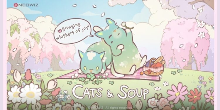 Cats & Soup Drops a Cherry Blossom Replace with Clovers, Rabbit Costumes and New Cats!