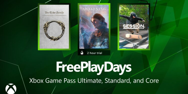 Unfastened Play Days – The Elder Scrolls On-line, Unknown 9: Awakening and Consultation Skate Sim 