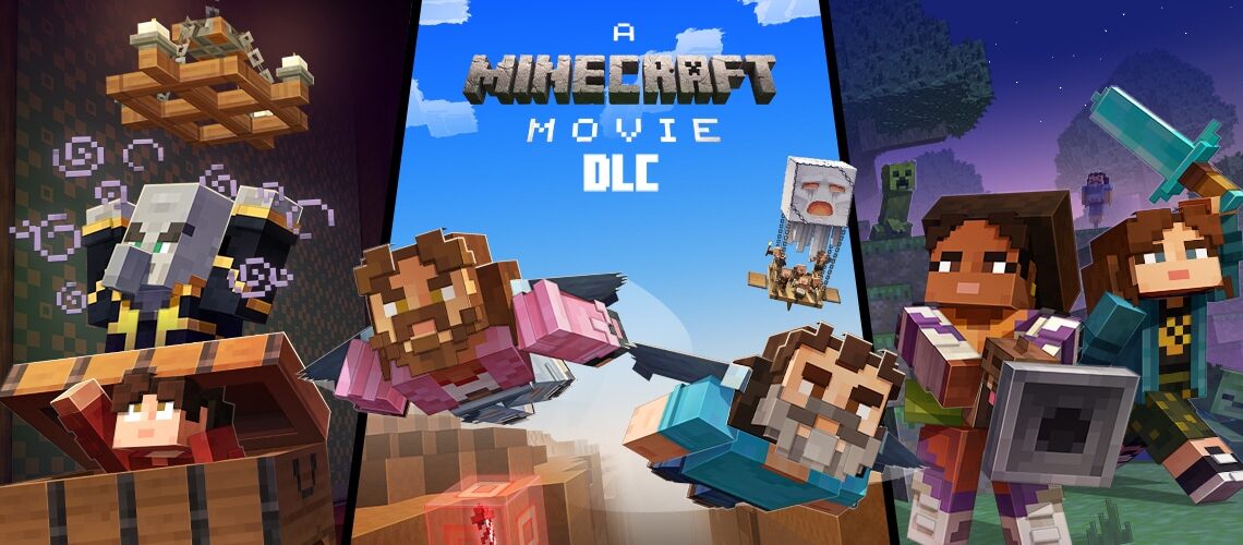 Play adventures from A Minecraft Film