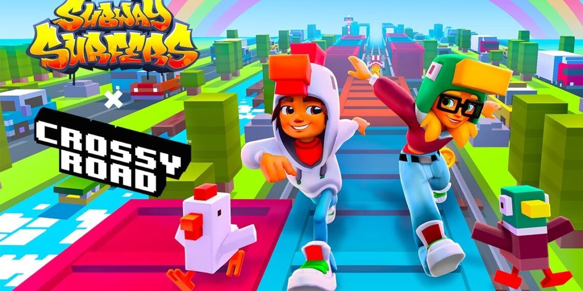Subway Surfers Is Crossing Roads with Crossy Highway in Upcoming Crossover!