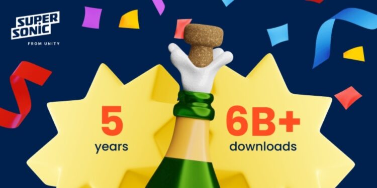 Supersonic surpasses 6.2 billion international downloads in 5 years