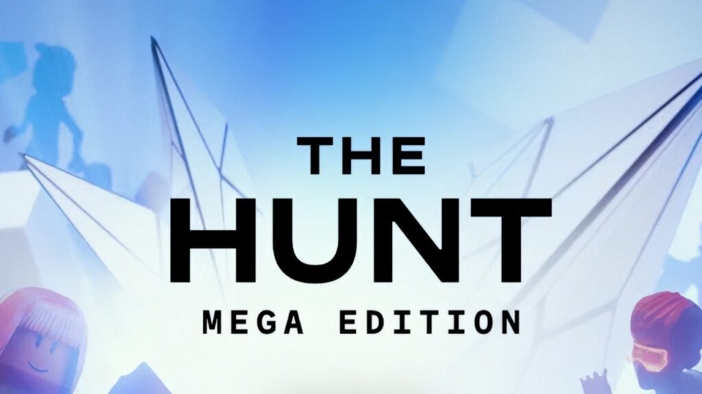 Feature image for our The Hunt Mega Edition games list. It shows the Hunt Mega Edition logo.