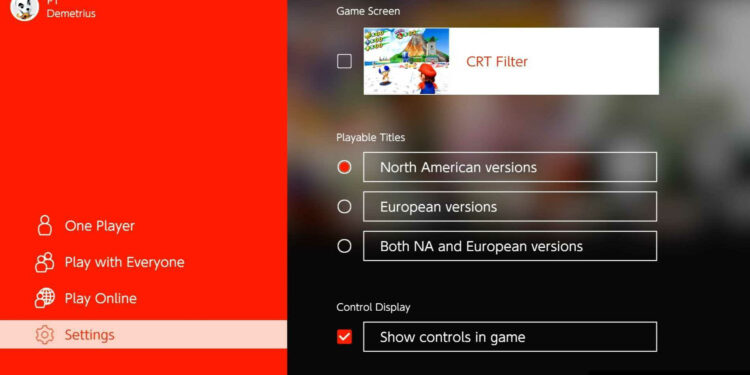 Gamecube Video games on NSO to Characteristic CRT Filter out – Information