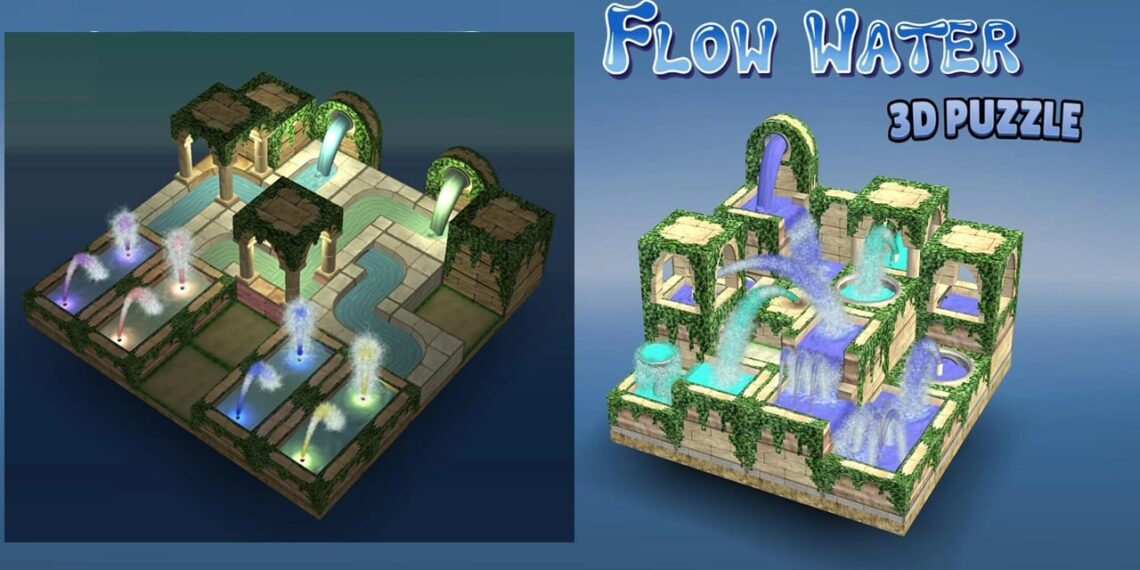 Rotate, Attach, and Float in New 3-d Good judgment Puzzle Float Water Fountain