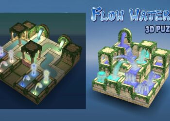 Rotate, Attach, and Float in New 3-d Good judgment Puzzle Float Water Fountain