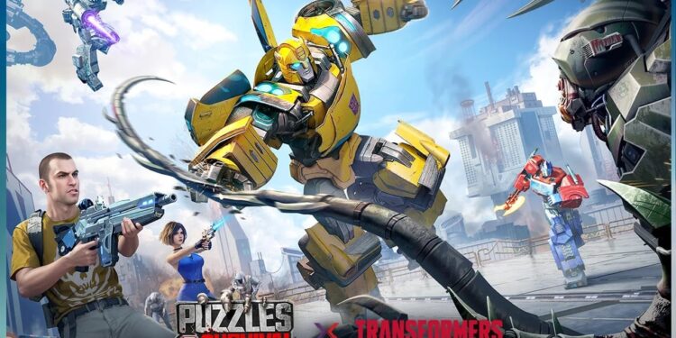 Puzzles & Survival Drops Any other Transformers Collab That includes Bumblebee