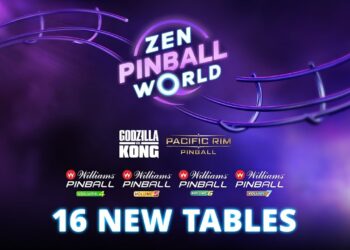 Zen Pinball Global Provides 16 New Tables Unfold Throughout 3 Packs