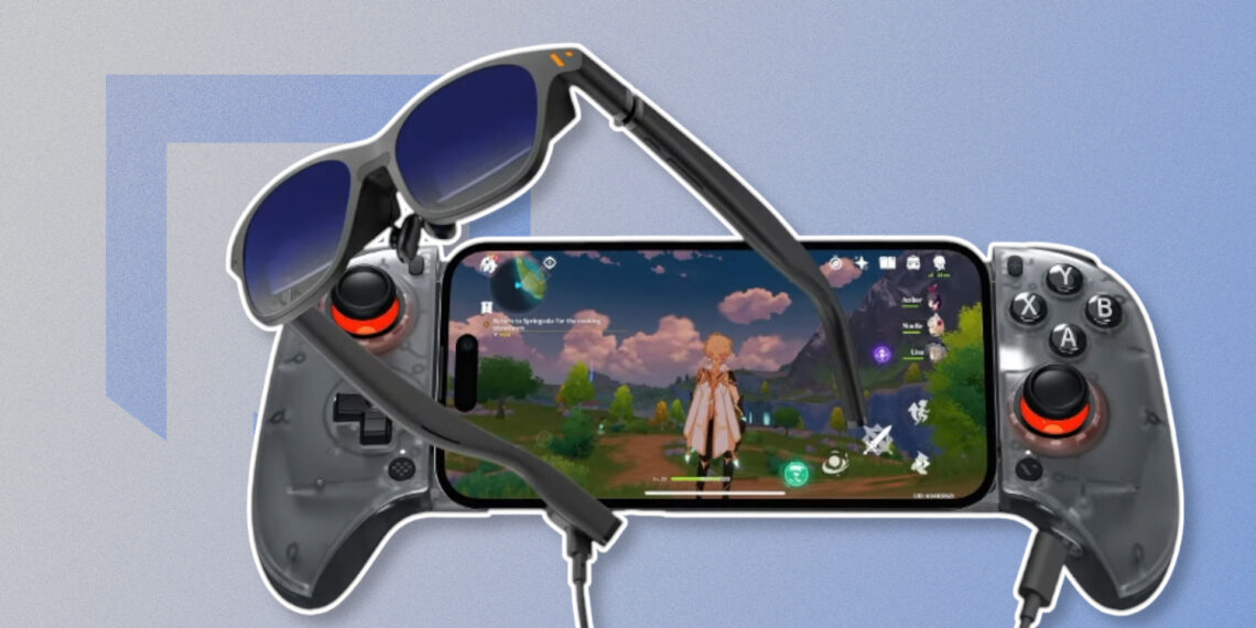 This Android cellular controller and XR glasses combo is a real recreation changer