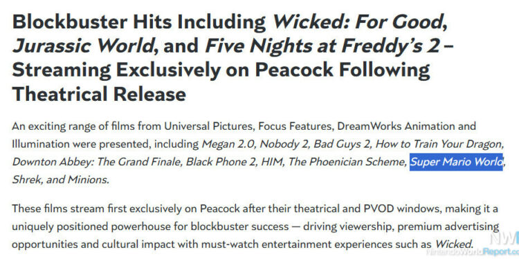 Illumination Dad or mum Unearths Identify Of 2d Tremendous Mario Film At Upfronts – Information