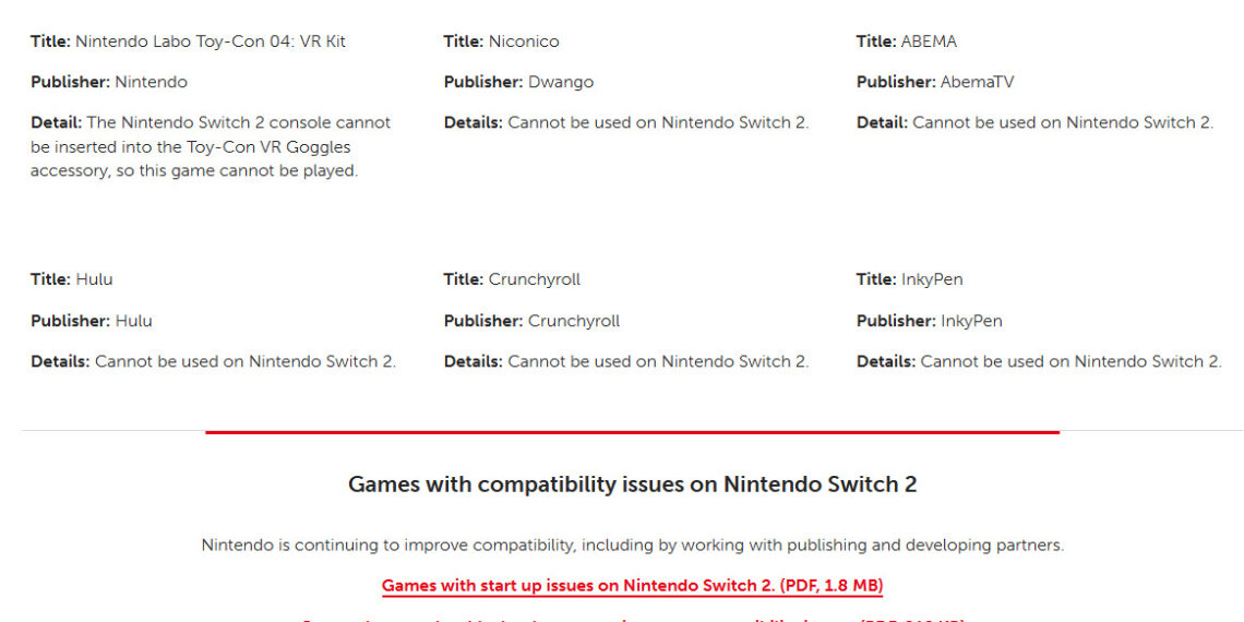 Nintendo Supplies Updates To Transfer 1 Backwards Compatibility On Transfer 2 – Information