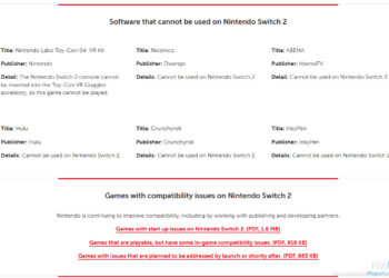 Nintendo Supplies Updates To Transfer 1 Backwards Compatibility On Transfer 2 – Information