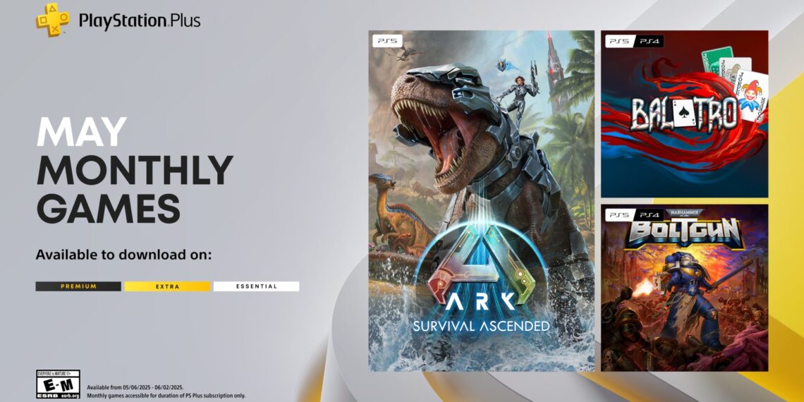 PlayStation Plus Per 30 days Video games for Would possibly: Ark: Survival Ascended, Balatro, Warhammer 40,000: Boltgun – PlayStation.Weblog