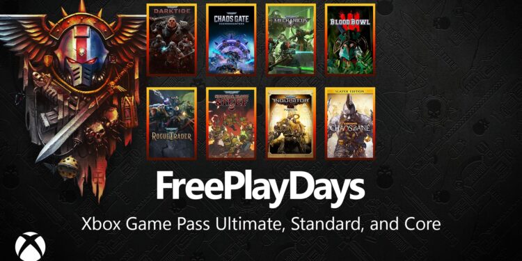 Loose Play Days – Warhammer Takeover That includes 8 Video games