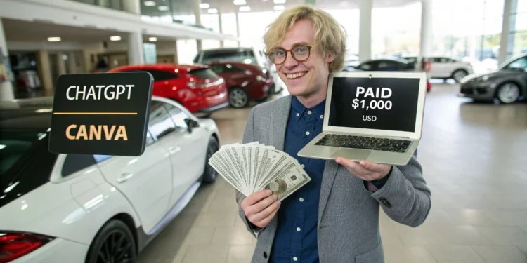 I Made My First Buck On-line With ChatGPT and Canva — This is How I did It