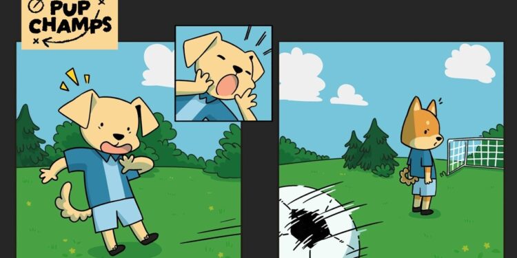 Soccer + Canine + Puzzle = Puppy Champs, a New Tactical Sport on Android