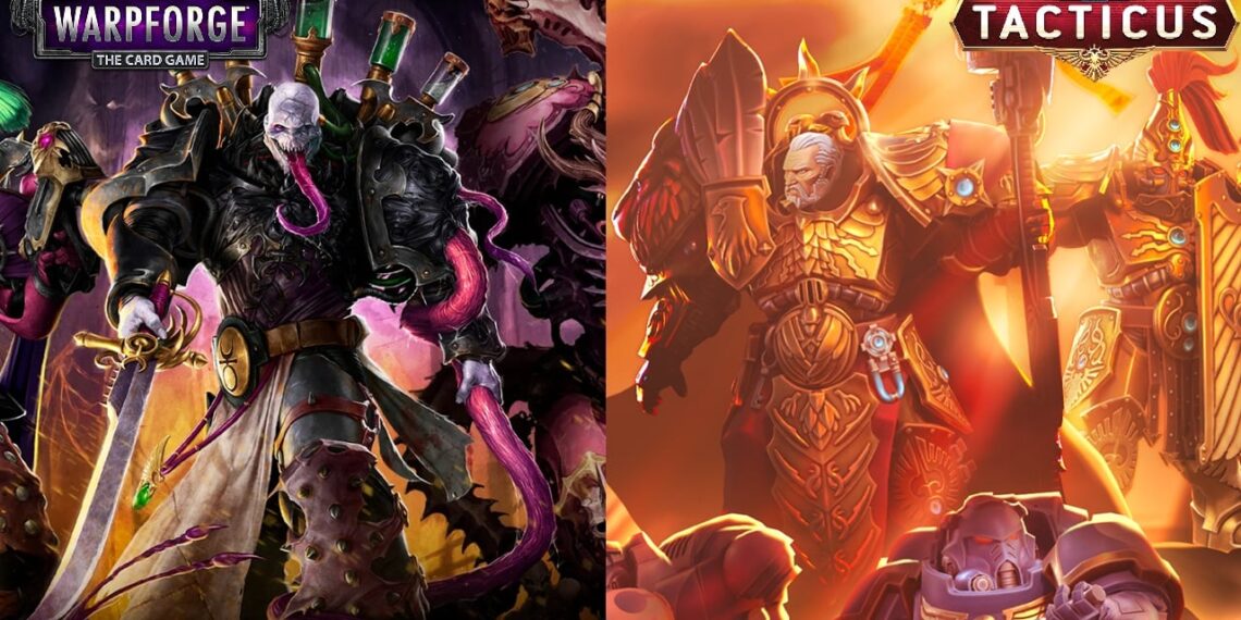 Tacticus and Warpforge Introduce New Factions Adeptus Custodes and Emperor’s Kids