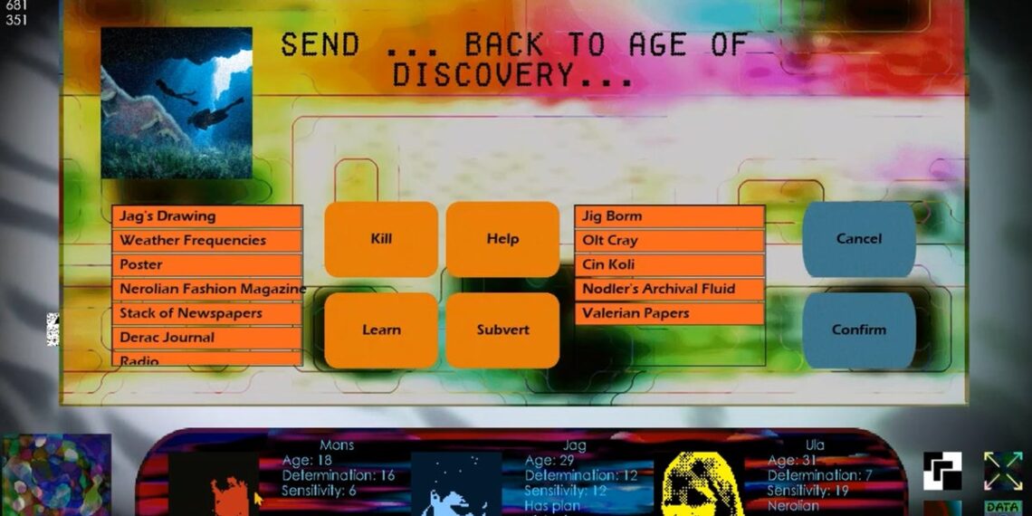 Ship youngsters to the previous to avoid wasting the sector from a metal rain hellscape within the fascinating point-and-click Decade