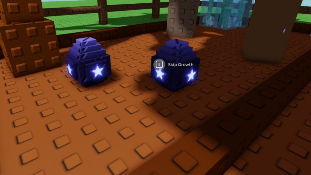 Feature image for our Grow A Garden Mole guide. It shows two Night Eggs waiting to hatch.