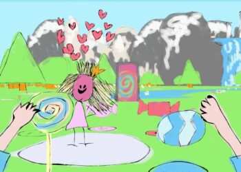 Ordinary Dorable is a unusual puzzle sport the place all the artwork was once made by way of the dev’s four-year-old child