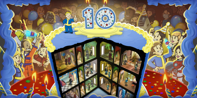 Fallout Refuge: Have a good time A Decade in The Vault, In combination