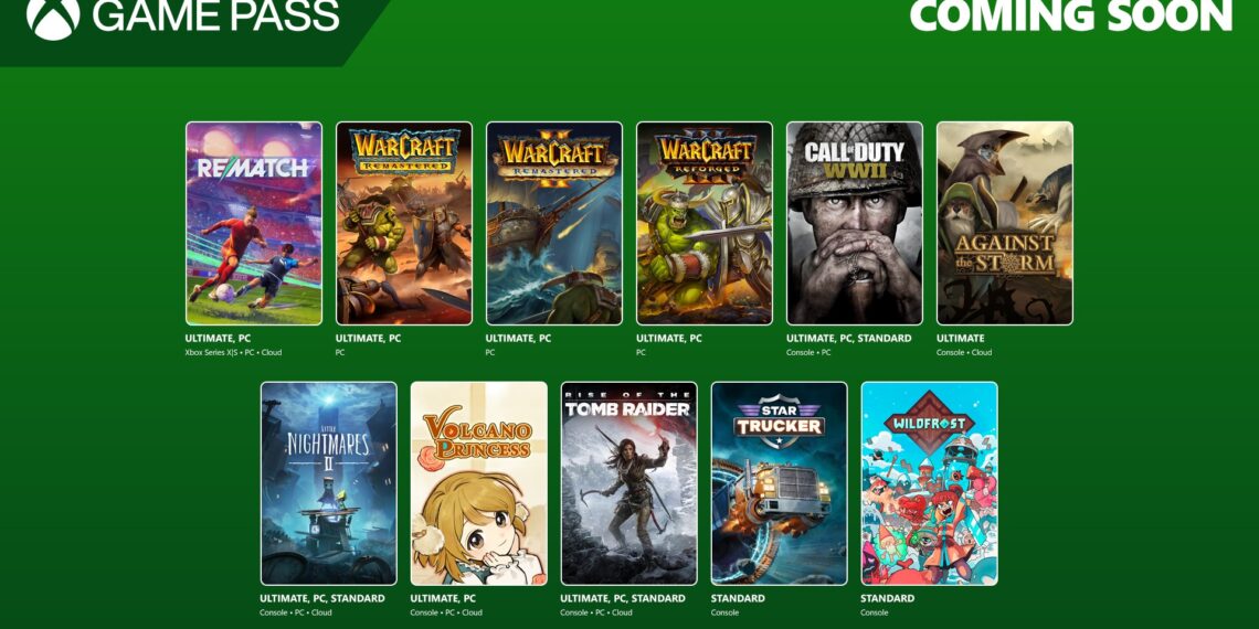 Coming to Recreation Move: Rematch, Warcraft I & II: Remastered, Warcraft III: Reforged, Name of Accountability: WWII, and Extra