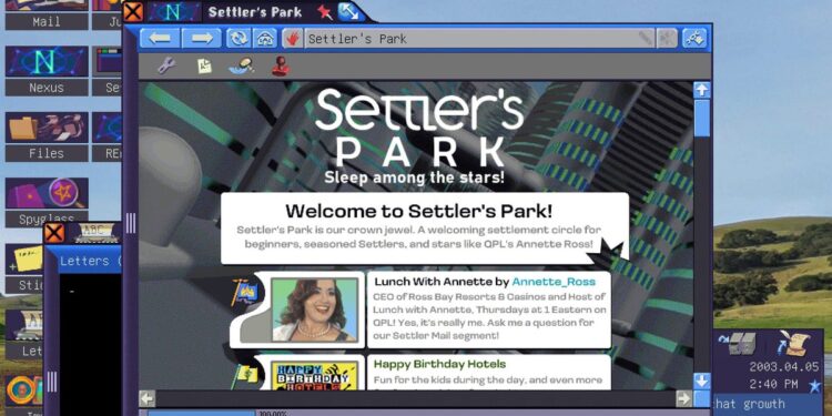 Dreamsettler, the follow-up to early web impressed browser sport Hypnospace Outlaw, has been cancelled