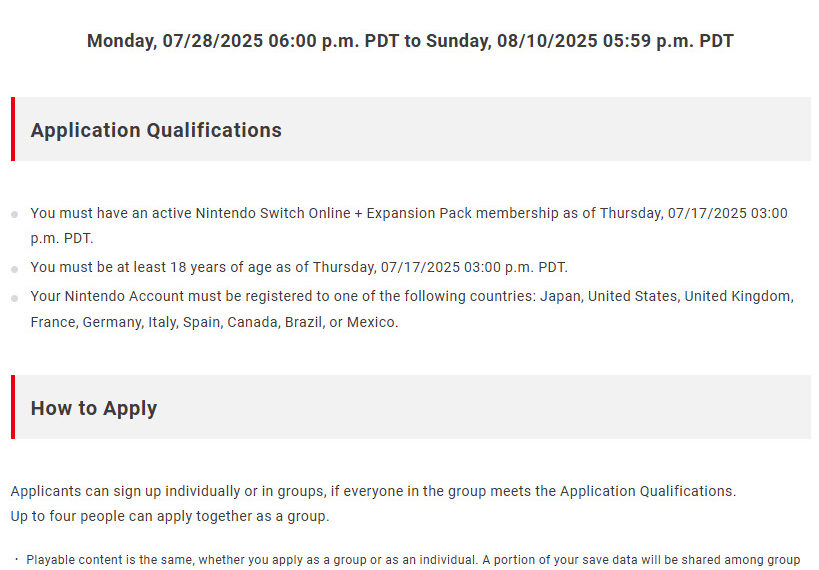 Nintendo Reopening And Increasing Transfer On-line Check Utility – Information