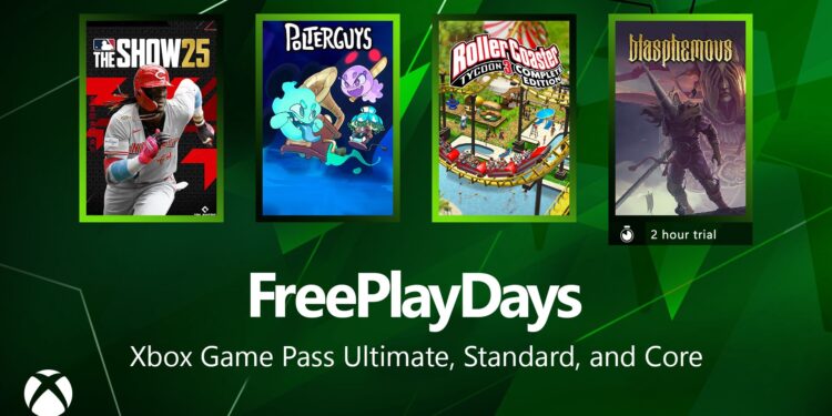 Loose Play Days – MLB The Display 25, Polterguys: Ownership Celebration, RollerCoaster Rich person 3: Whole Version and Blasphemous