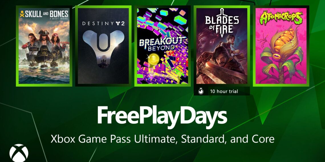 Loose Play Days – Cranium & Bones, Future 2, Breakout Past, Blades of Fireplace and Atomicrops