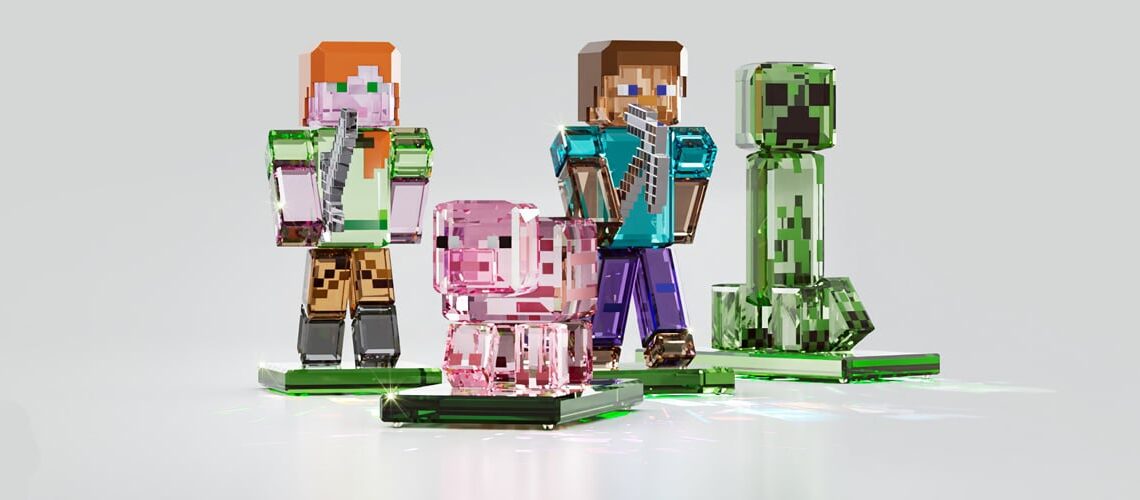 Minecraft x Swarovski | Minecraft