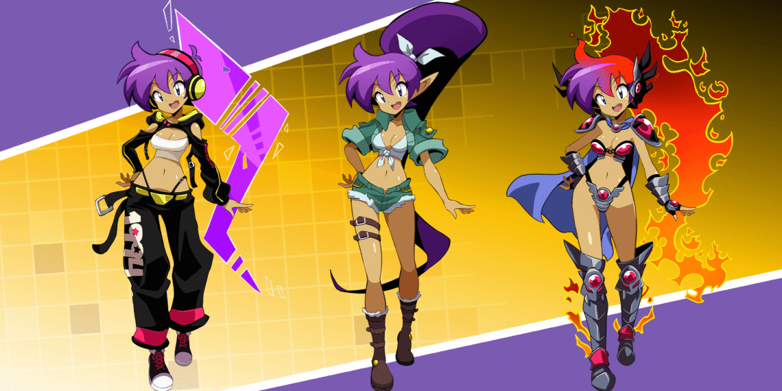 Shantae’s new costumes printed in Shantae Advance: Dangerous Revolution – PlayStation.Weblog